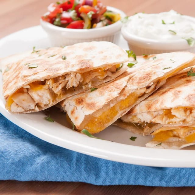 Quesadillas.