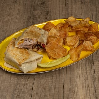 (Lunch) Pork Philly Wrap Sandwich